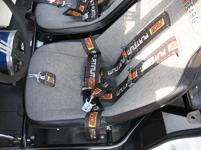 five point seat belt